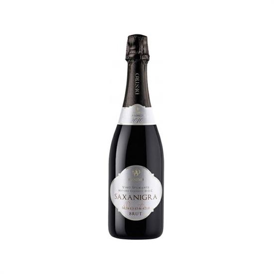 Saxanigra Brut Etna Doc bottiglia