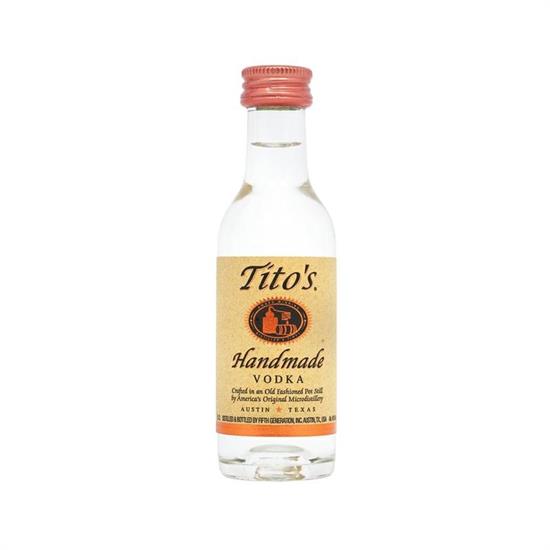 VODKA TITO S HANDMADA MIGNON 5CL bottiglia