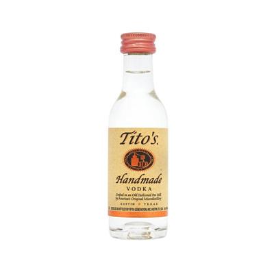 VODKA TITO S HANDMADA MIGNON 5CL bottiglia