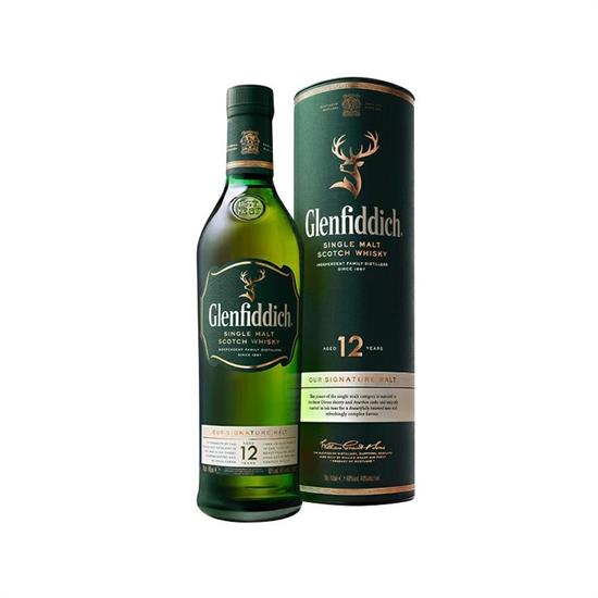 GLENFIDDICH / SINGLE MALT 12 ANNI 70CL bottiglia