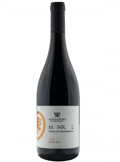 Mnrl Syrah bottiglia