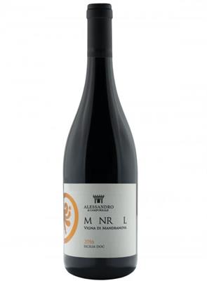 Mnrl Syrah bottiglia